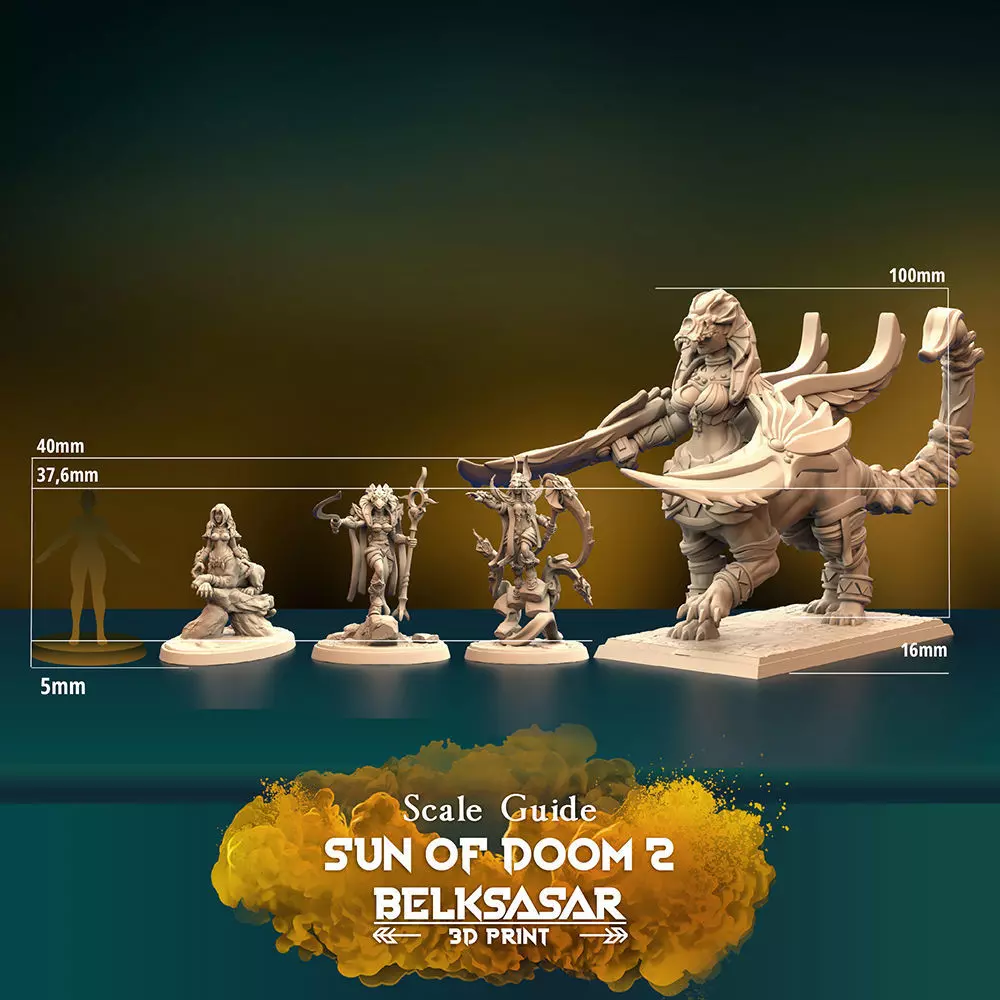 Sun of Doom 2 - Arcanist 3D print model_1