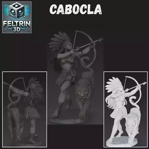 Orixa Cabocla - Entidade Umbanda 3D print model