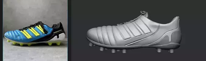 football adidas Adipower Predator X 3d print 