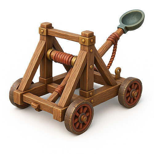 Catapult Miniature 3D print model