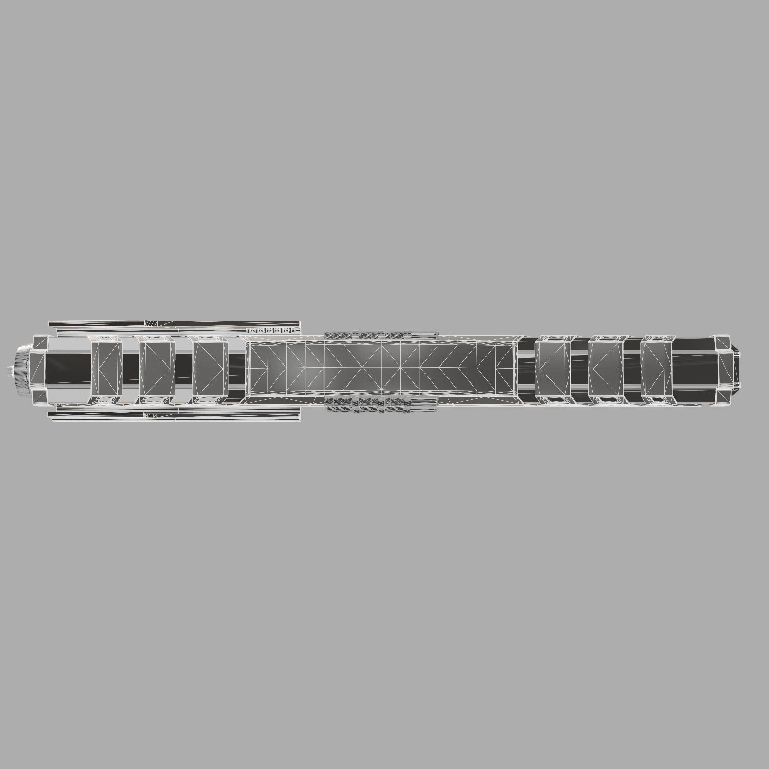 Sci-Fi Shotgun 3D model_18