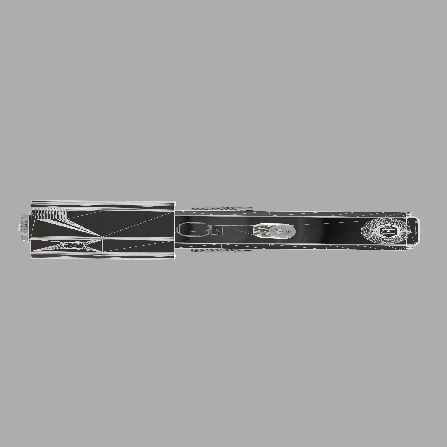Sci-Fi Shotgun 3D model_19