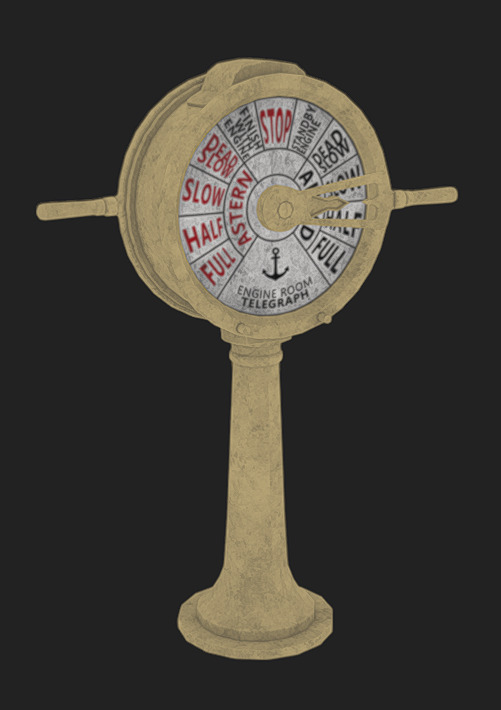 Lever 07 Low-poly 3D model_5