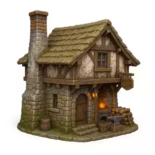 Blacksmith Miniature