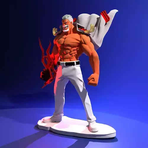 Garp - One Piece 3D print model
