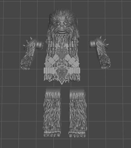 Black Krysantin Brick Armor Kit 3D print model