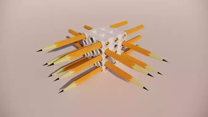 Porta lapiz - Pencil holder 3D print model