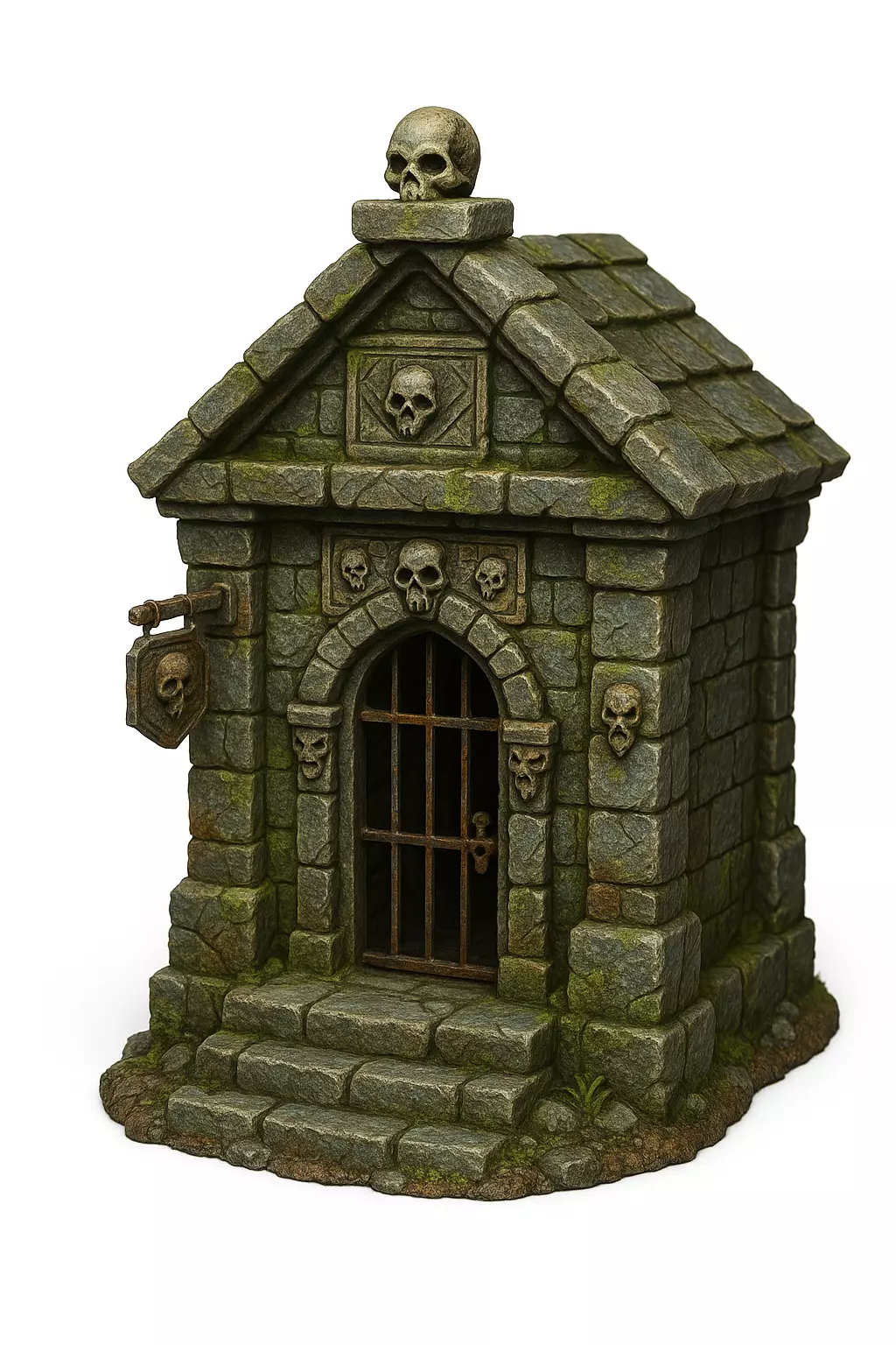 Crypt Miniature 3D print model_0