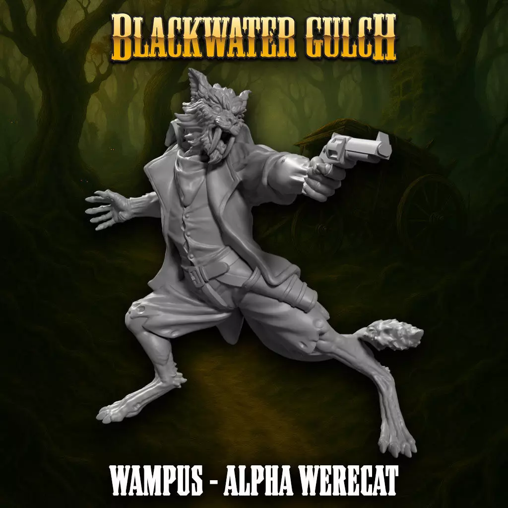 Wampus - Alpha Werecat 3D print model