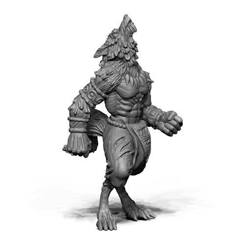 Warakin - Werewolf Savage 3D print model