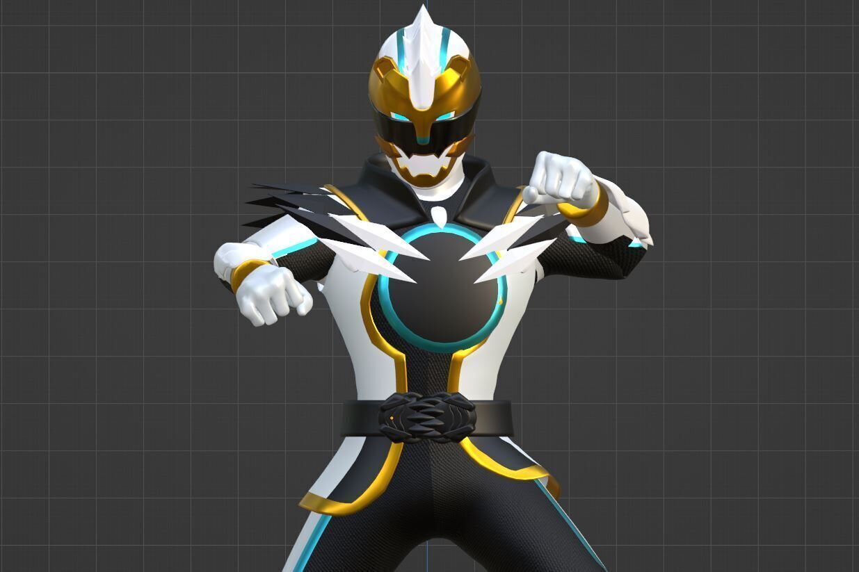 GozyuPolar - No1 Sentai Gozyuger 3D model_8