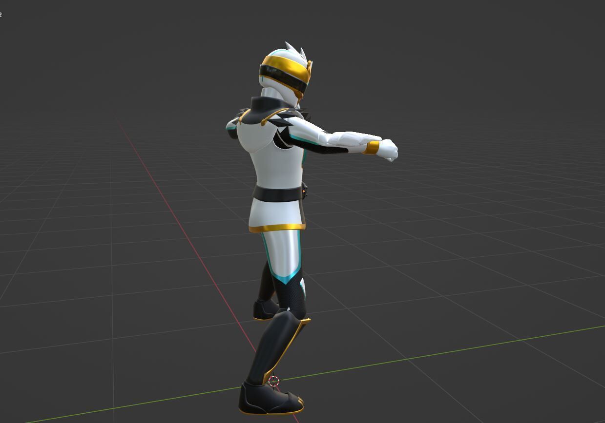 GozyuPolar - No1 Sentai Gozyuger 3D model_7
