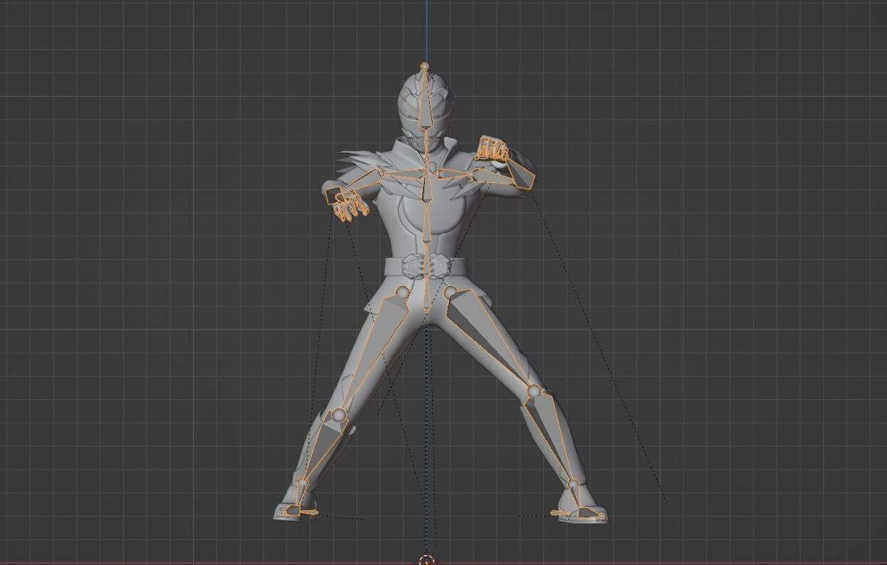 GozyuPolar - No1 Sentai Gozyuger 3D model_13