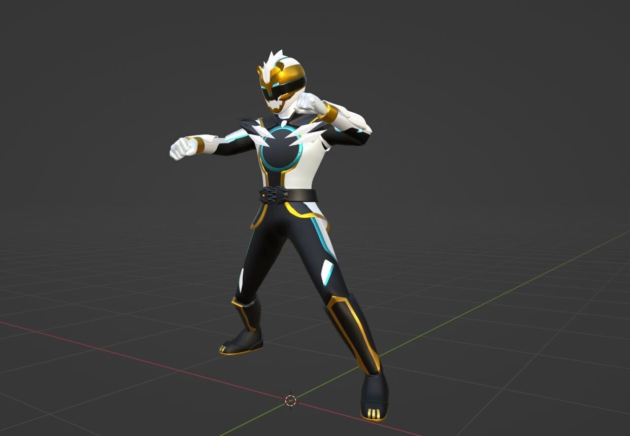GozyuPolar - No1 Sentai Gozyuger 3D model_5