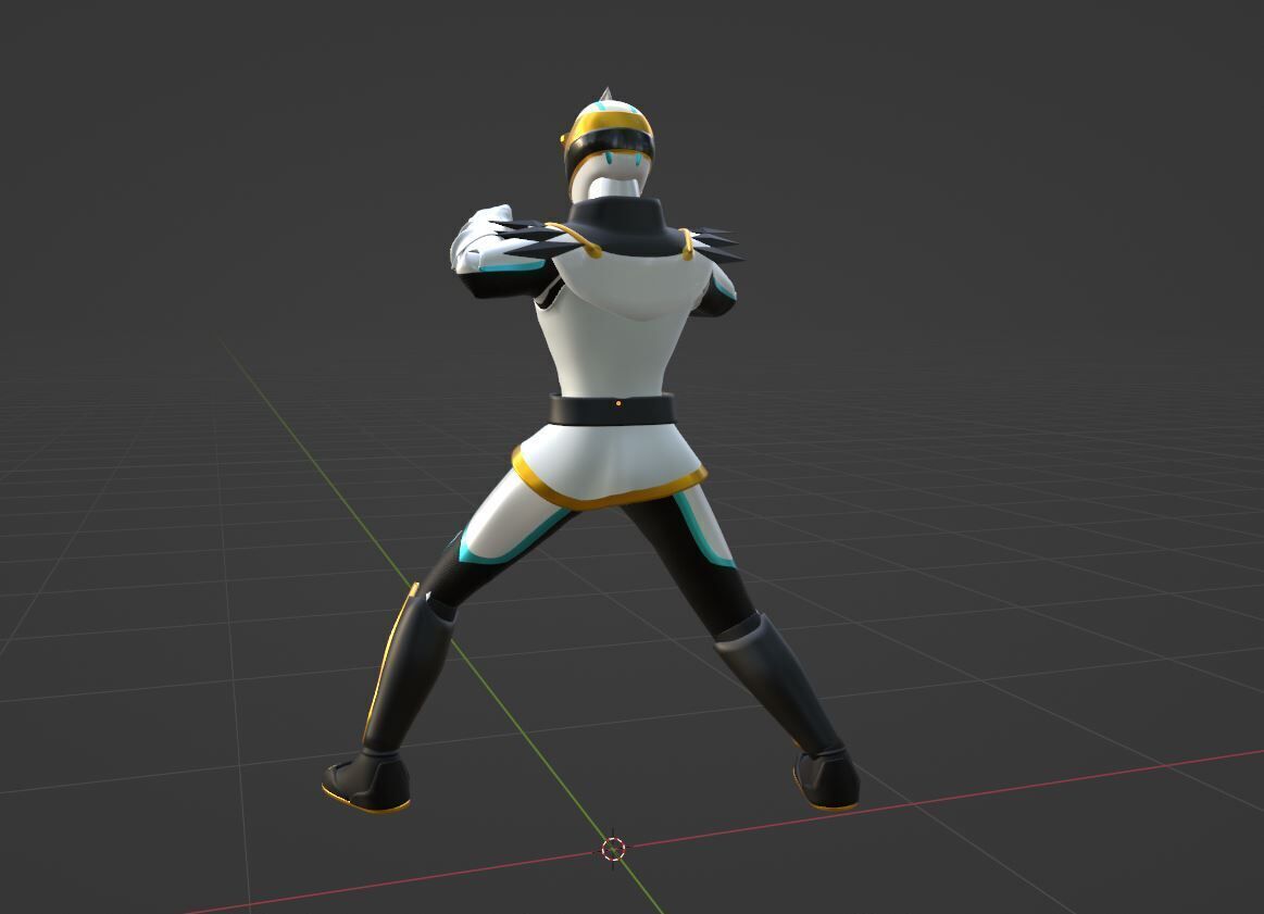 GozyuPolar - No1 Sentai Gozyuger 3D model_6