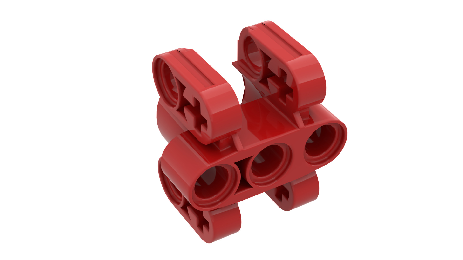 TwindBricks3D - 97 Technic Connector  collection 3D print model_7