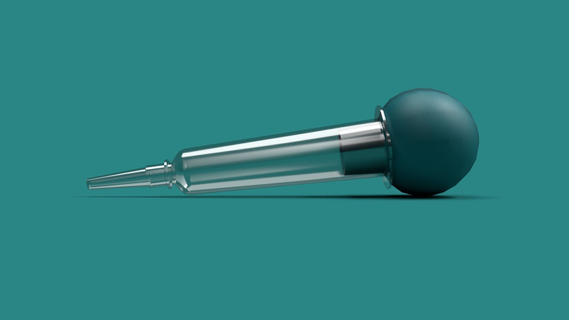 Ascepto Syringe Low-poly 3D model_1