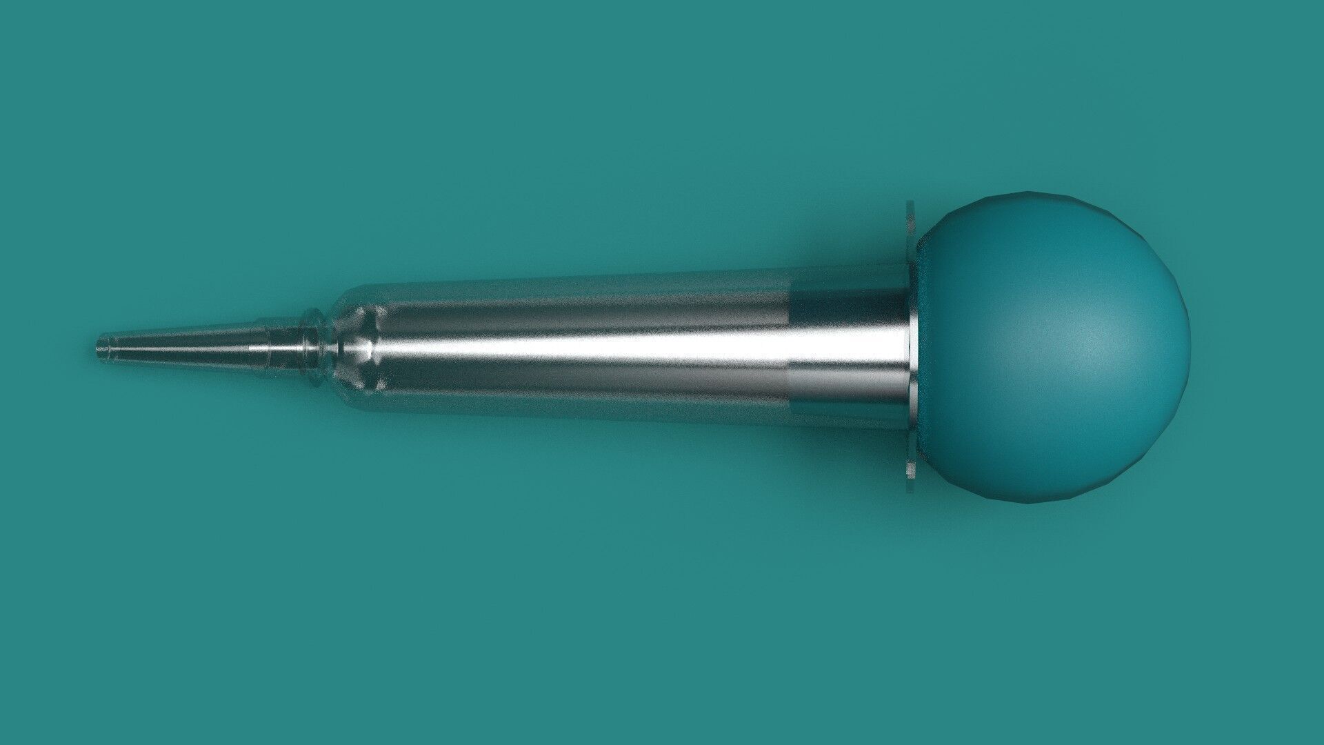 Ascepto Syringe Low-poly 3D model_2