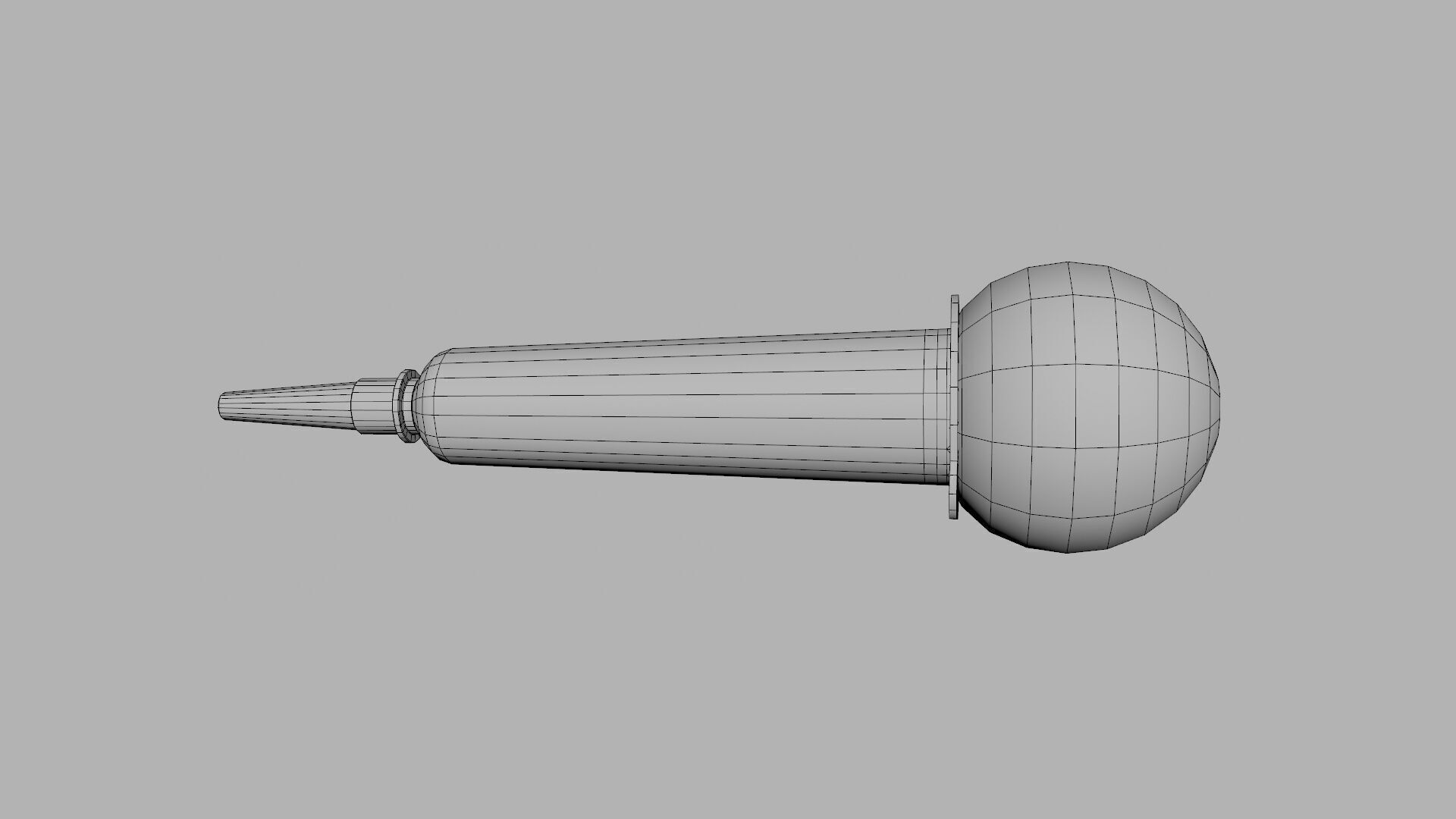 Ascepto Syringe Low-poly 3D model_3