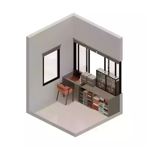Home Shop 3D model
