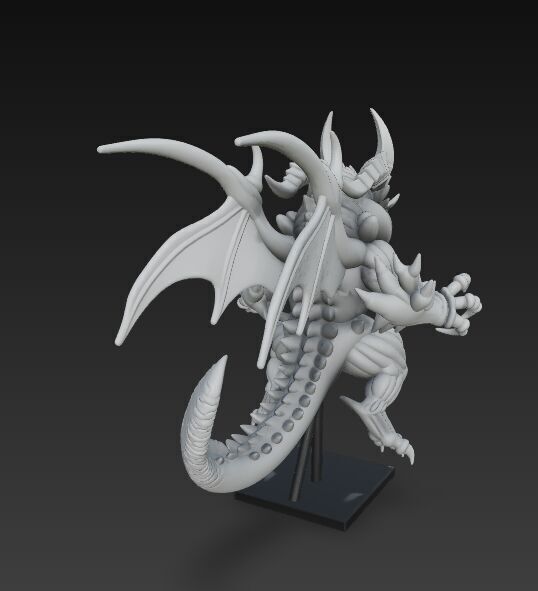 Demon King  Powerful and Savage Fantasy Lord  3D model_3