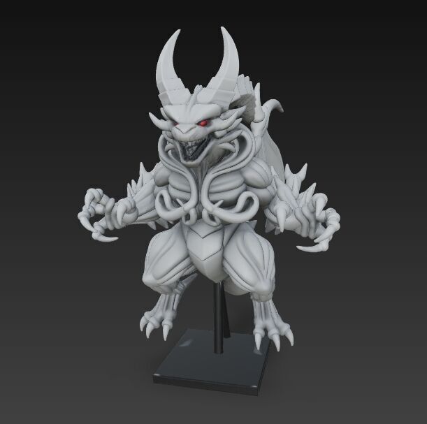 Demon King  Powerful and Savage Fantasy Lord  3D model_9