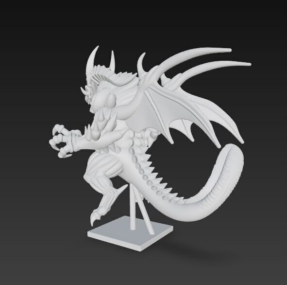 Demon King  Powerful and Savage Fantasy Lord  3D model_25