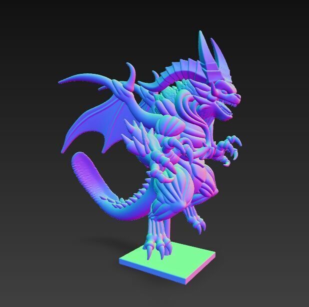Demon King  Powerful and Savage Fantasy Lord  3D model_10
