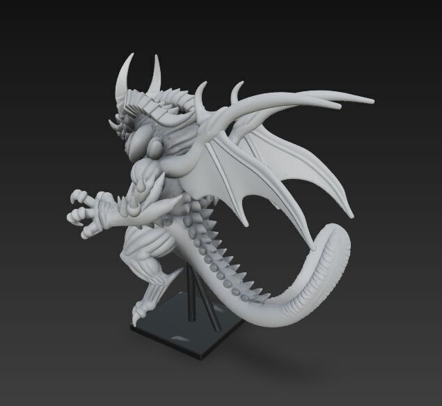 Demon King  Powerful and Savage Fantasy Lord  3D model_8