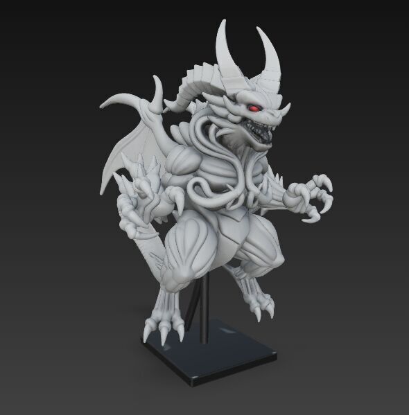 Demon King  Powerful and Savage Fantasy Lord  3D model_1