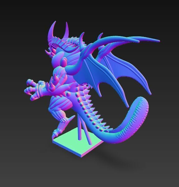 Demon King  Powerful and Savage Fantasy Lord  3D model_14