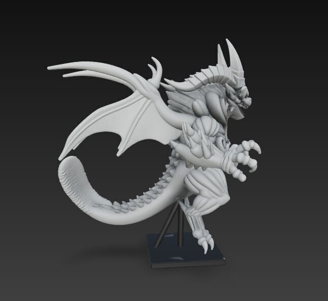 Demon King  Powerful and Savage Fantasy Lord  3D model_2