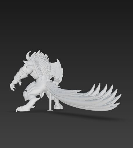 Armored Wolf Tribe 3D model_15