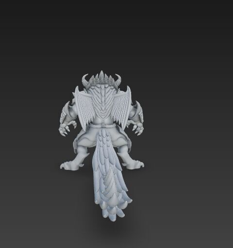 Armored Wolf Tribe 3D model_22