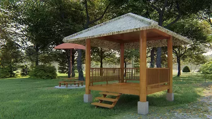 Wooden Gazebo