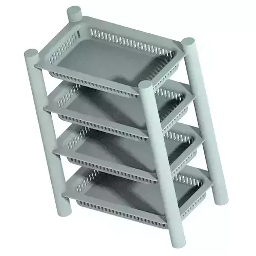 Premium Multitier Rack 3D print model