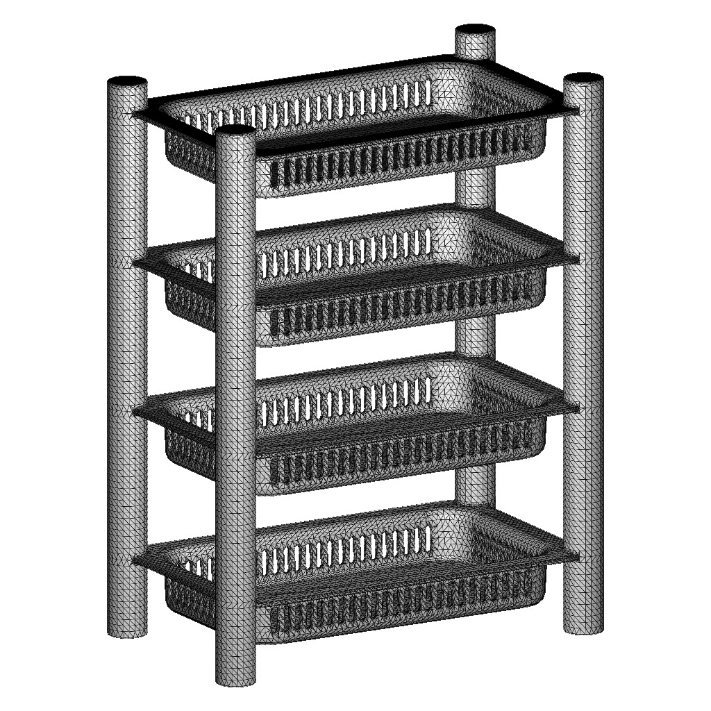 Premium Multitier Rack 3D print model_4