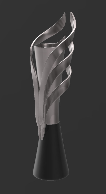 trophy Mexico F1 20182019 3D print model_9