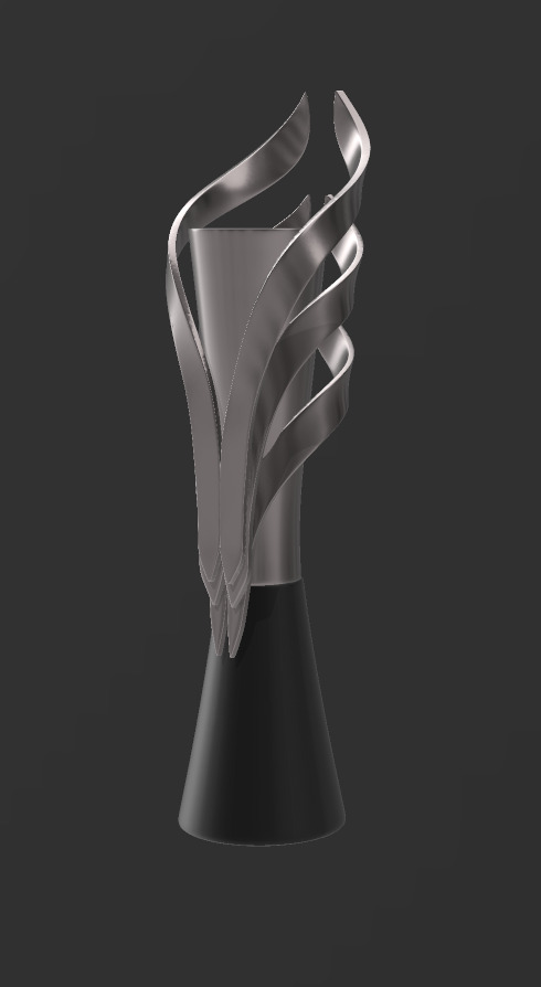 trophy Mexico F1 20182019 3D print model_1