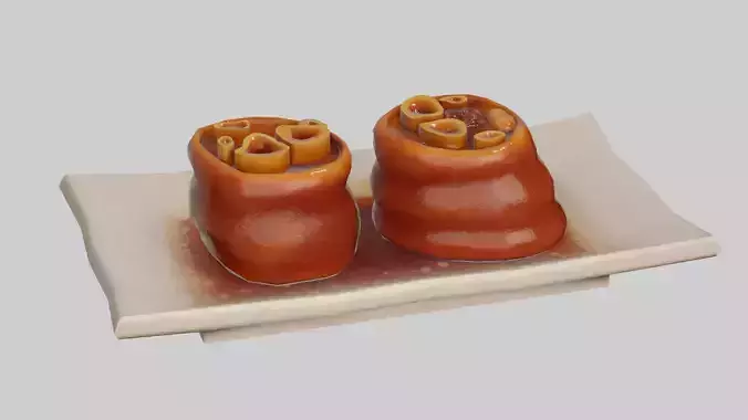 Asia food pork knuckle