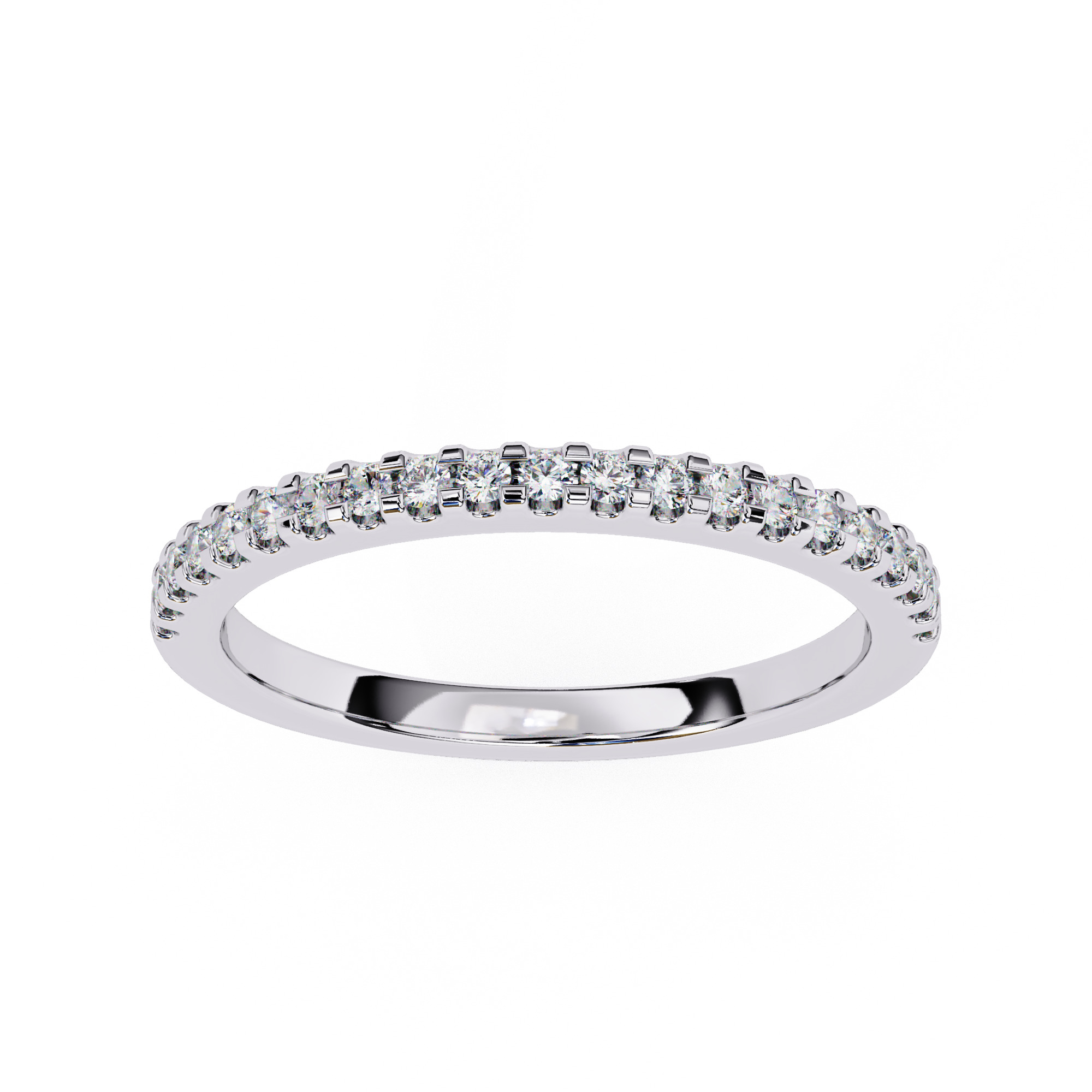 ROUND DIAMOND RING -CAD-269 3D model_9