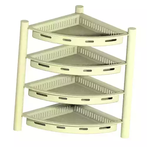 Exquisite Multitier Corner Rack