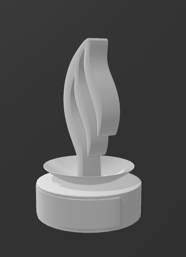 Trophy Monza F1 2008  3D print model_6