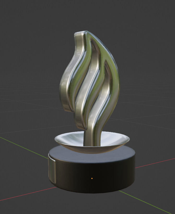 Trophy Monza F1 2008  3D print model_3