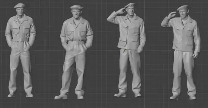 Modern day Royal Navy crew 20 poses