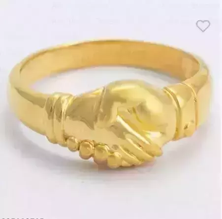 Hand Shake Promise Ring  Amrit Maity