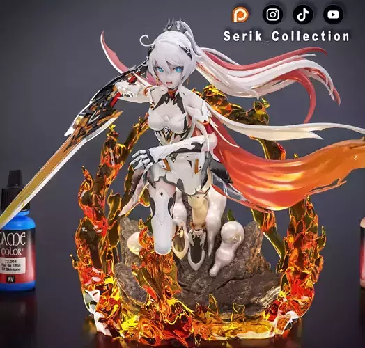 HERRSCHER OF FLAMESCION - HONKAI IMPACT 3RD 3D print model