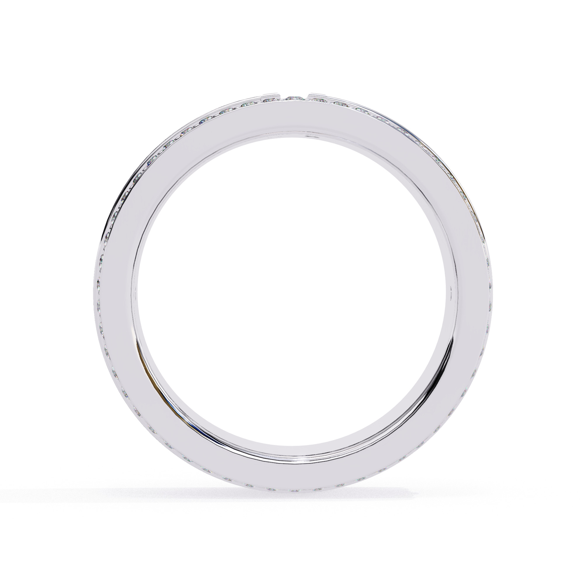 PRINCESS DIAMOND RING -CAD-272 3D model_9