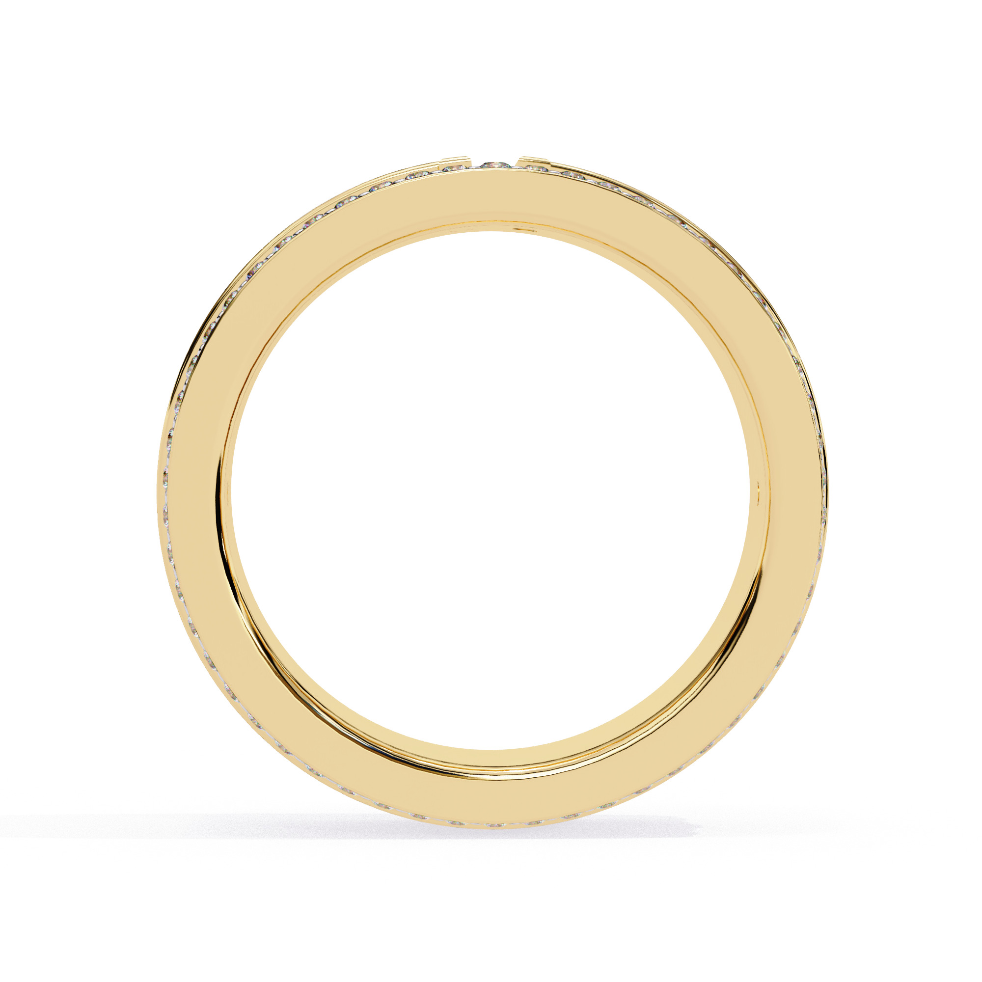 PRINCESS DIAMOND RING -CAD-272 3D model_10