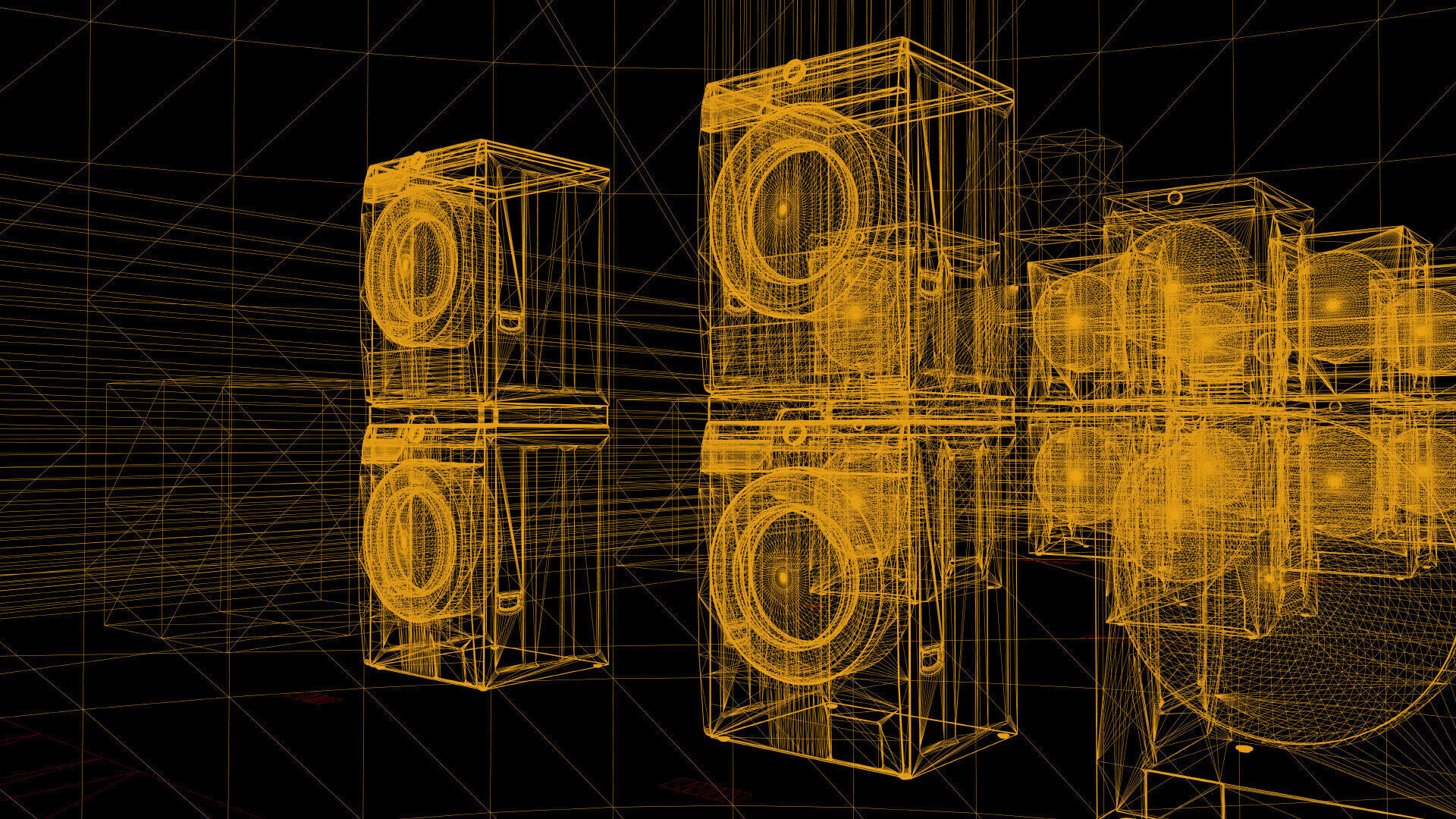 SAMSUNG Washing Machine - BESPOKE Grande AI Low-poly 3D model_41